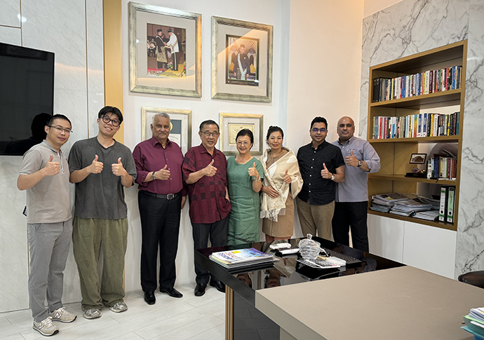 Business meeting at Suiwah Corp. Bhd,Kuala Lumpur