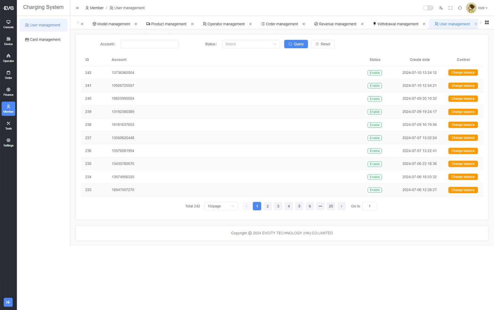 Gestion des utilisateurs